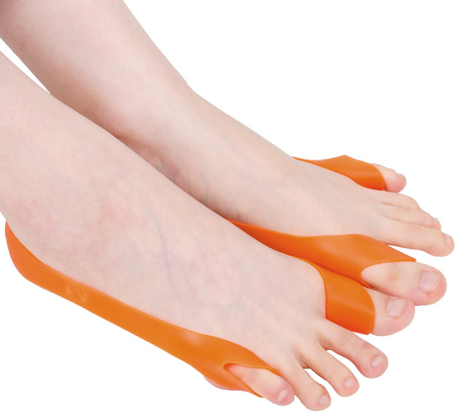 쿨핀 국내생산 의료기기 무지외반증 발가락교정기 발애 2개 1SET, 1세트