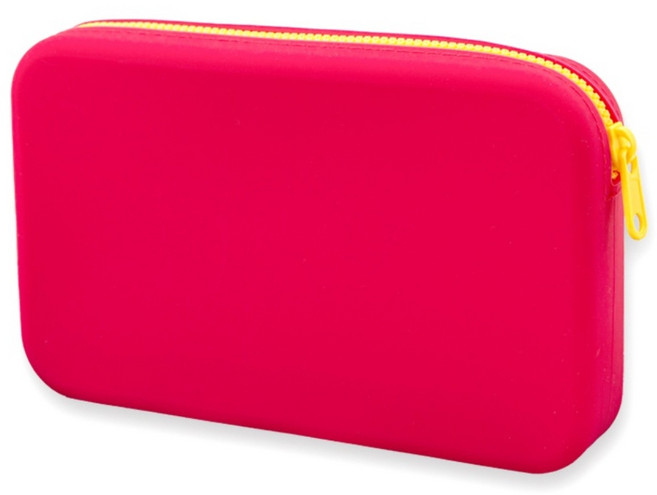 럭스올리브 다용도 화장품 실리콘 방수 파우치 스트랩증정