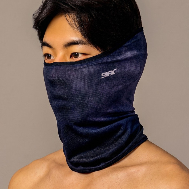국산 여름 쿨워머 자외선 차단 스포츠 운동 마스크, 네뷸라 그레이, 1개