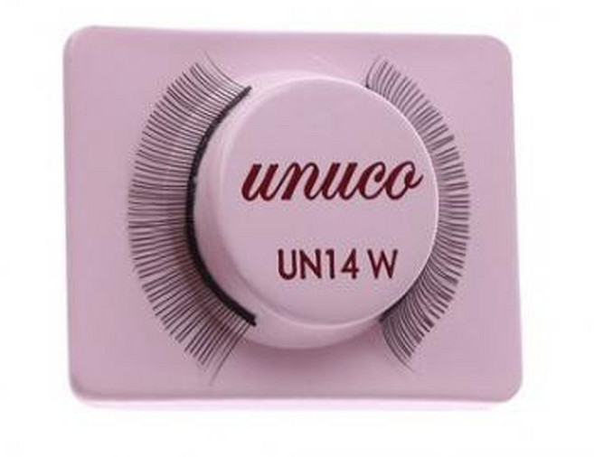 유누꼬 속눈썹 UN14W 메이크업 국가자격증 실기, 1개