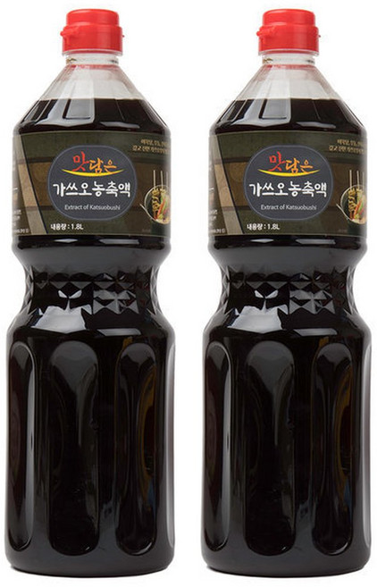 맛담은 가쓰오농축액 1.8L x 2개