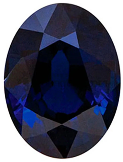 AAA+ 사파이어 타원 패싯스톤 5mm x 6mm 1개입, 단품, 1개 - 쿠팡