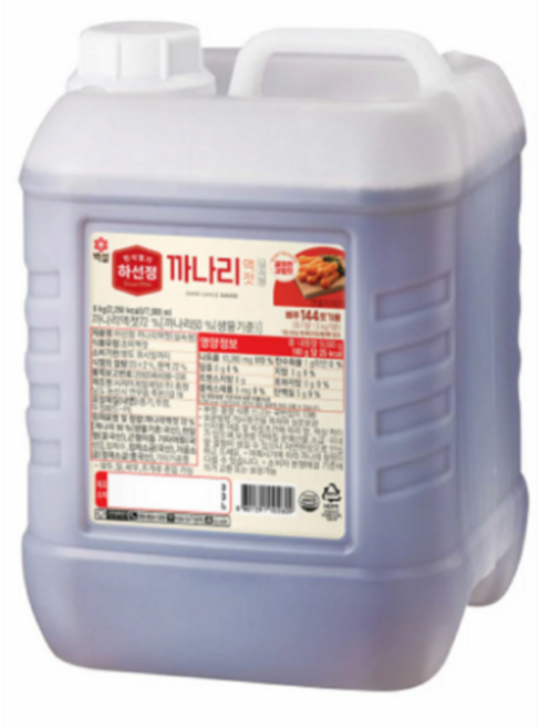 하선정 까나리 액젓 9kg, 3개