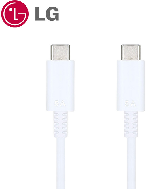 LG 정품 5A C TO C타입 케이블 1.8M, 1개