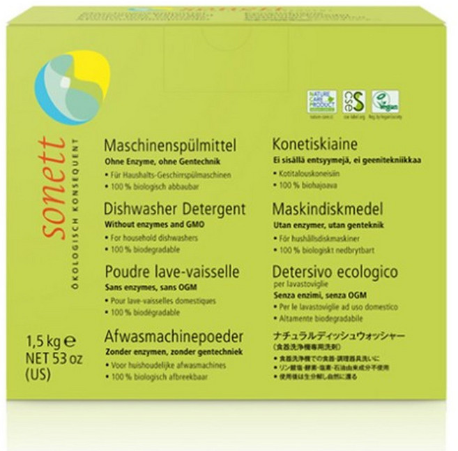 소네트 식기세척기 세제, 1.5kg, 1개