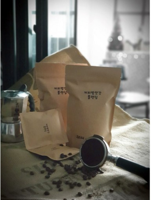 중림동 커피방앗간 싱글/커피방앗간 블랜딩 원두 200g, 이디오피아 예가체프 시다모, 4.모카포트, 1개