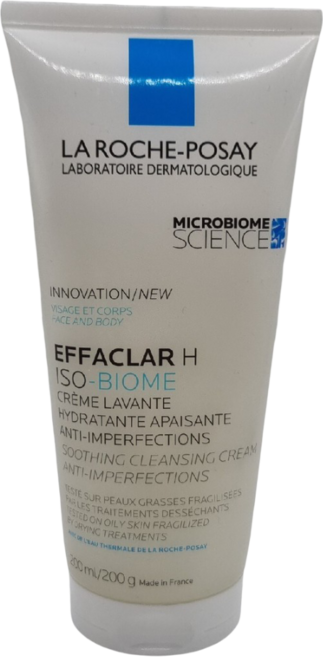 LA ROCHE POSAY 理膚寶水 EFFACLAR H Iso-Biome淨膚調理潔面乳, 1個, 200ml