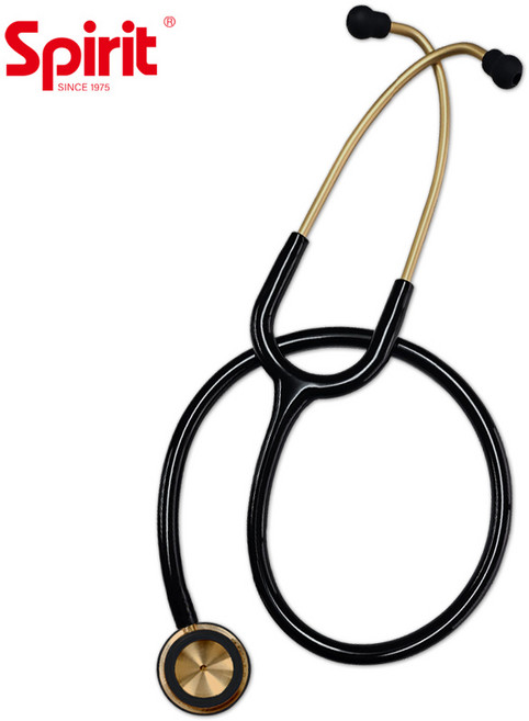 스피릿 의사용 청진기 CK-S601PF 양면형 의료기기, 초콜릿, 1개