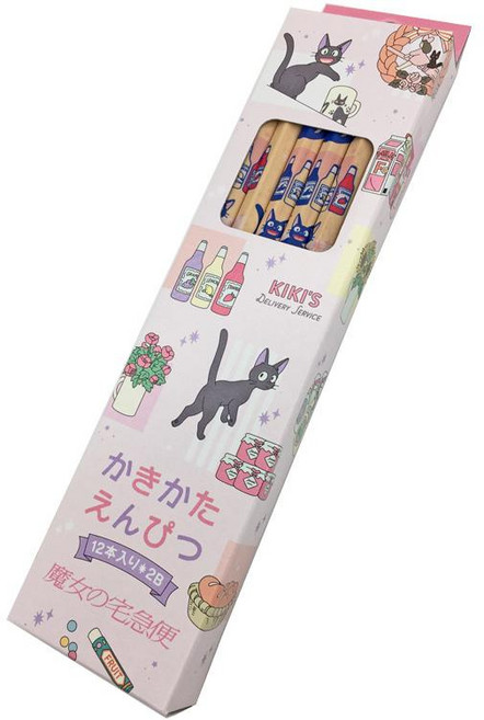 KIKI'S DELIVERY SERVICE 2B 六角鉛筆 12入, 1個, 琪琪吉吉購物