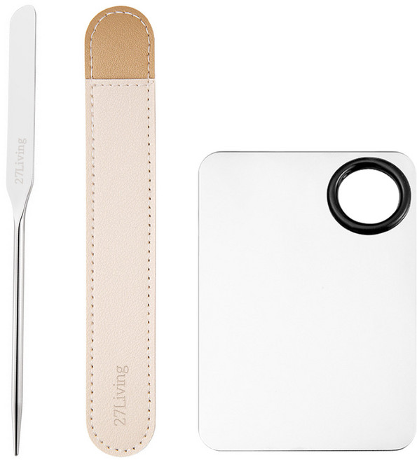 프리미엄 메이크업 스파츌라 세트, 혼합색상, 1세트