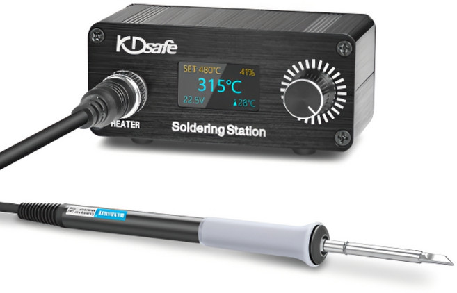 T12C 일반형 DC 고주파 인두기 납땜기 38MM 130MM, 선택1. 38mm, 1개