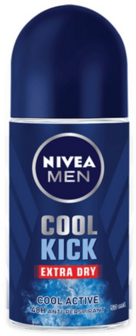 니베아 맨 쿨킥 롤온 데오드란트, 50ml, 1개