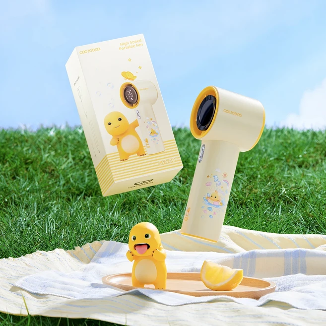 GOOJODOQ 네일룽 GFS001 4000mAh 터보 제트 미니 고속 ​ 충전식 휴대용 선풍기 강력한 바람 100단계, 01 nailoong