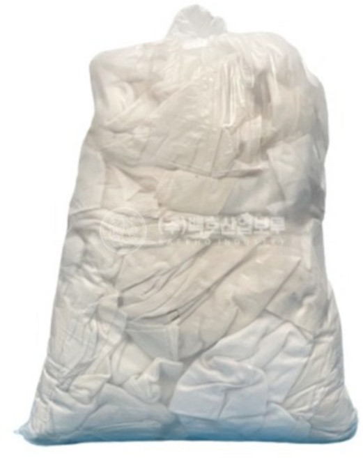 [백호보루] 보루 면 원단 넝마 산업용걸레 기름걸레 손걸레 바닥청소, 생지보루-원단 5KG, 1개