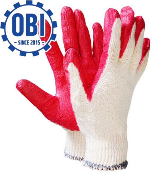 GRATO 그레이토 반코팅 장갑 적색 베트남산 100켤레, 300개