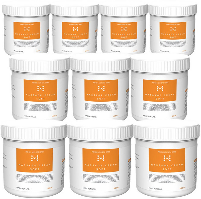 메르헨랩 소프트 마사지크림, 1.2L, 10개