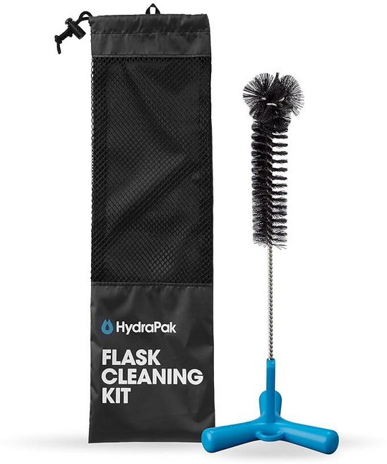 HydraPak Flask 클리닝 키트 - 빗살 브러시 및 건조 스탠드 - BPA 및 PVC 프리 - 물병 소프트플라스크 커피 머그 등을 세척, HydraPak Flask 클리닝 키트 빗살 브러시 스