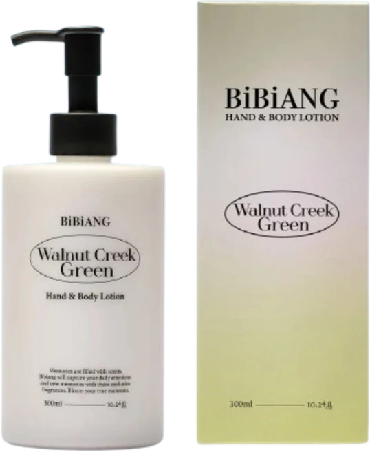 비비앙 핸드 앤 바디 로션 월넛크릭그린, 1개, 320ml - 쿠팡