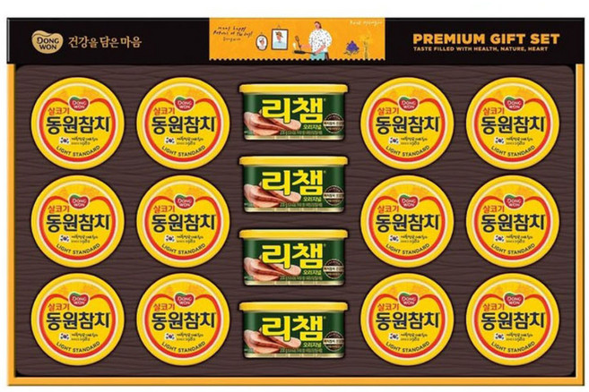 CJ 제일제당 스팸 6호 선물세트 명절 설 추석 선물세트 통조림 참치 특판 집들이 답례 판촉, 1개