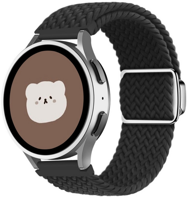 아이메이드잇 갤럭시워치 솔로루프 마그네틱 스트랩, 블랙, 1개