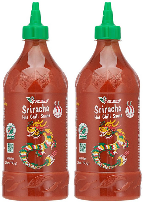 비하오 스리라차 핫 칠리 소스, 793g, 2개