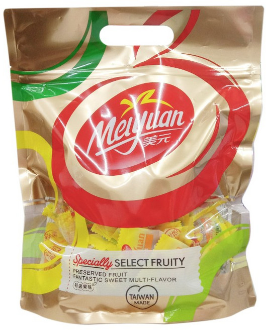 MeiYuan 蜜餞 來自台灣, 1個, 單粒 黃金桔, 600g