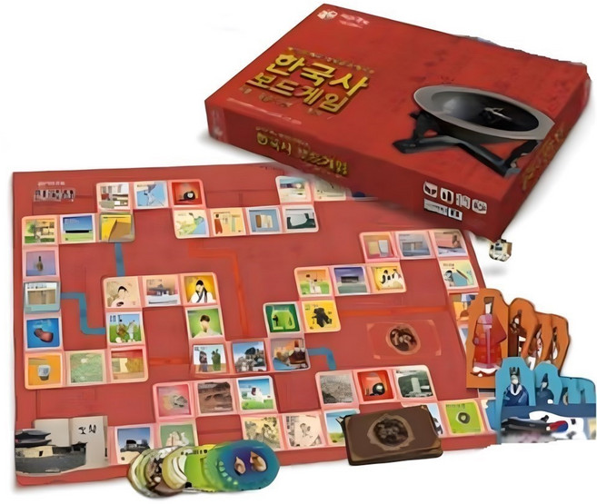 공부방 놀면서 역사배우기 한국사 초등 보드게임 전략 놀이교구 퀴즈게임 초등한국사, 한국사(3편), 1개