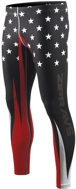 지프라브 남성용 스포츠 워터 런닝 레깅스 ZFCP-38