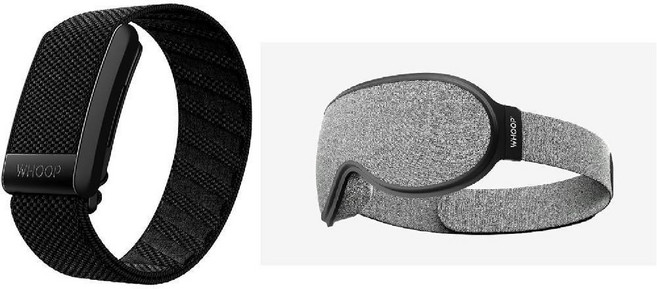 WHOOP 4.0 웨어러블 팔찌 건강 피트니스 활동 추적기 수면 마스크 포함