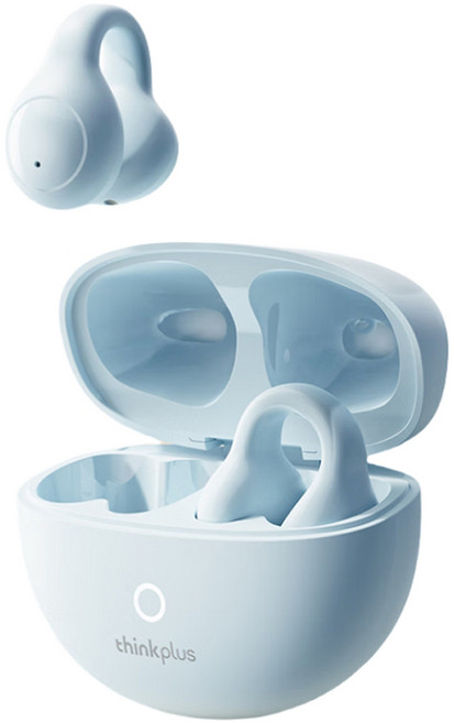 레노버 LP25 트루 와이어리스 개방형 블루투스 이어폰, 블루