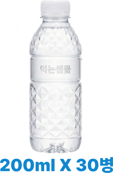 스파클 생수 무라벨 200ml, 30개