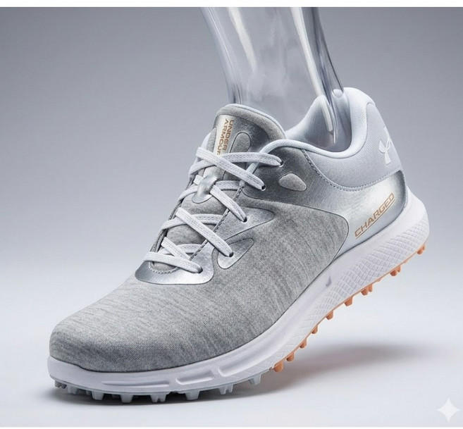 [언더아머_스포츠] 기능성 여성 골프화 스파이크리스 경량 신축성 발편한 니트 소재 TM3026405 네버웻 방수