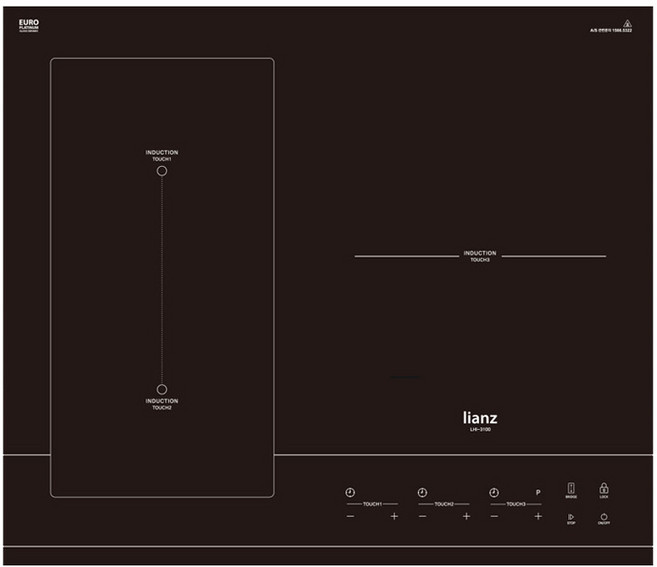 리안츠 LHI-3100N 인덕션 3구 빌트인 프리스텐딩 이동형 전기렌지 전기레인지 전기쿡탑 자가설치 전국설치가능, LHI-3100N (빌트인)