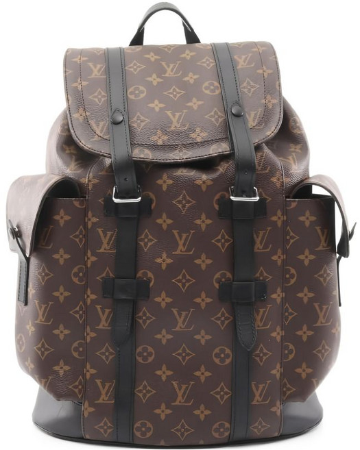 루이 비통 중고 MM 크리스토퍼 모노그램 패턴 백팩
