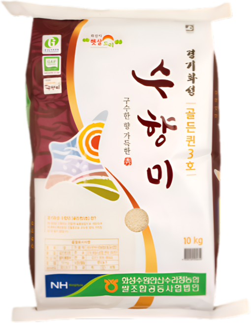 (25년 햇수확) 우리곡물 2025년산 당일도정 경기 수향미 골든퀸3호 백미 햅쌀, 10kg, 1세트, 상등급