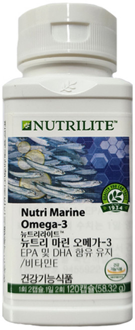 암웨이 새몬 오메가-3 혈중중성지질 개선 혈행 개선, 1개, 95.4g