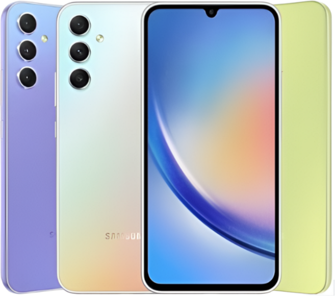 삼성전자 갤럭시 A34 자급제, 0 당일배송 A급 랜덤, 128GB