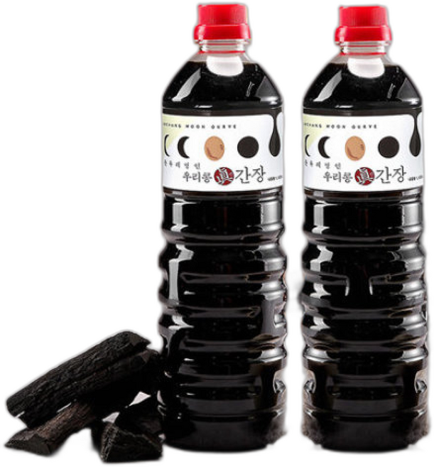 순창문옥례 명인 우리콩 진간장 PET용기, 2개