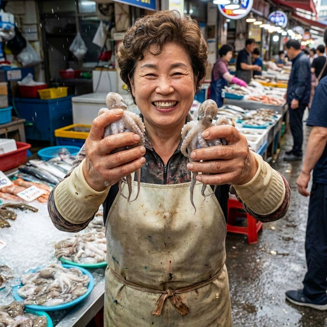 봄 제철! 탱탱 생물 알쭈꾸미, 1개, 1kg (5~10미 내외)