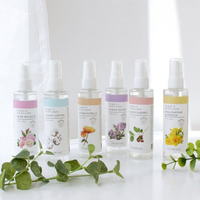 더허브샵 작고 귀여운 휴대용 섬유향수 11종 100ml 탈취효과 명품향기 공기 섬유 탈취제 와이셔츠 신발, 1