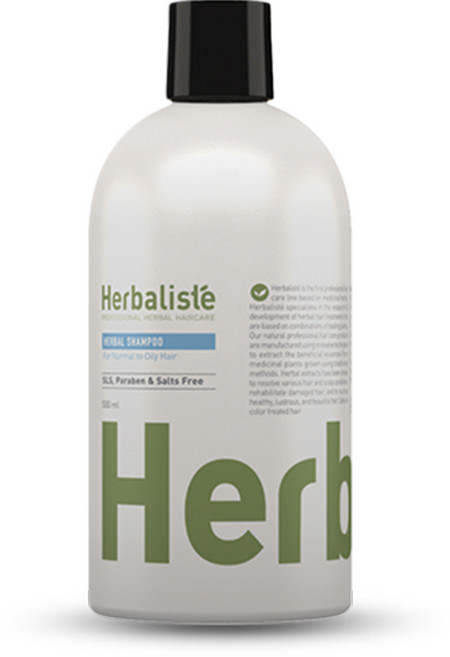 허벌리스테 허벌 샴푸 포 노멀 투 오일리 헤어 500ml, 1개