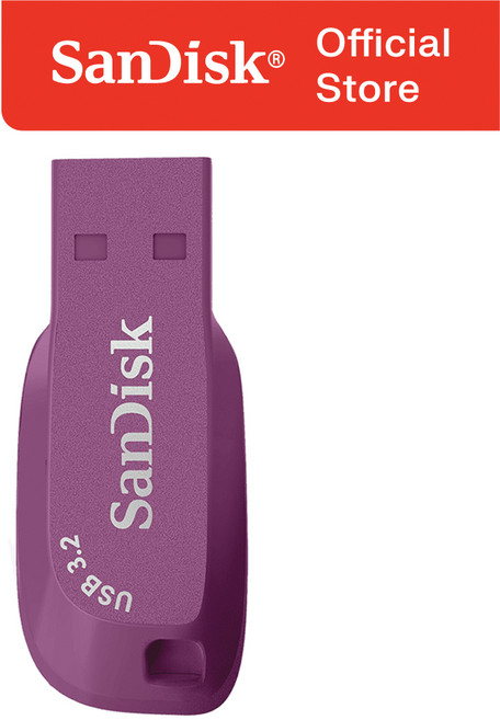 샌디스크 울트라 쉬프트 CZ410 USB 3.2 메모리, 32GB, 퍼플