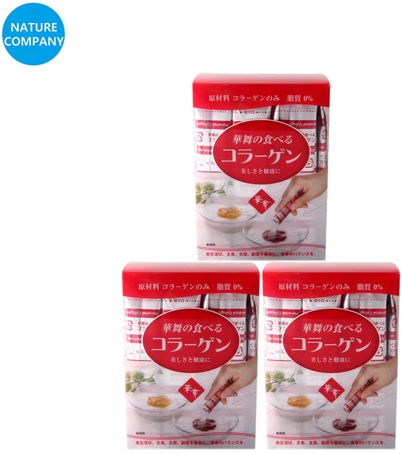 [최신유통기한 2027년 5월 1일] 하나마이 일본 공식 수입 [4주프로그램] 먹는 저분자 콜라겐 순수 스틱 x 3세트 - 돼지 돈피 펩타이드 분말 가루, 1.5g, 3개 - 쿠팡