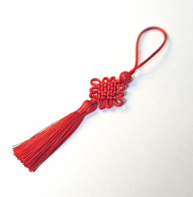 반야연 미니 복 매듭 노리개 키링 전통 장신구 키홀더 선물