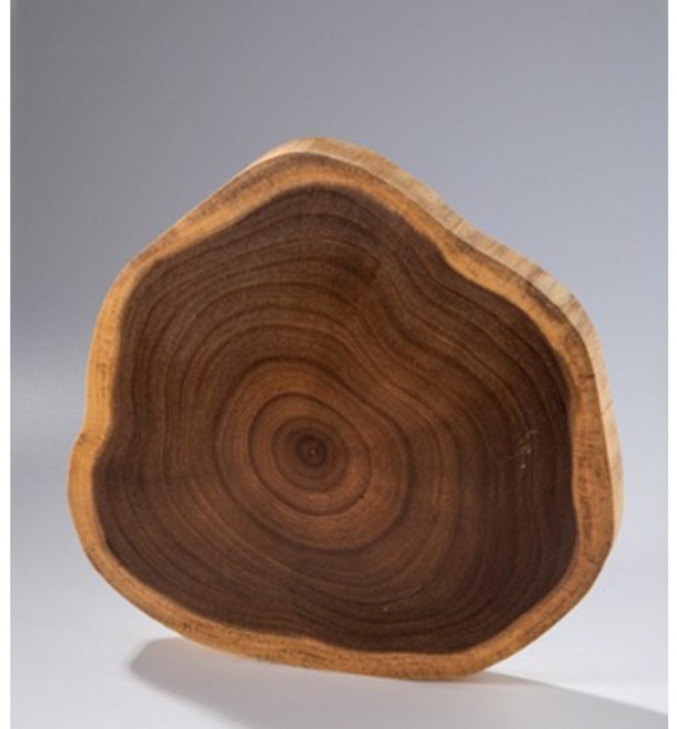 야야핏 상사목 아카시야 원목 원형 도마 헤리터 도마 컷팅 및 프레이팅겸용 23-28CM, 1개