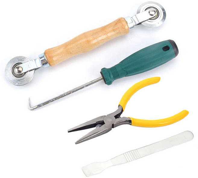 팜샵 셀프 모헤어 교체공구 4종, 1세트