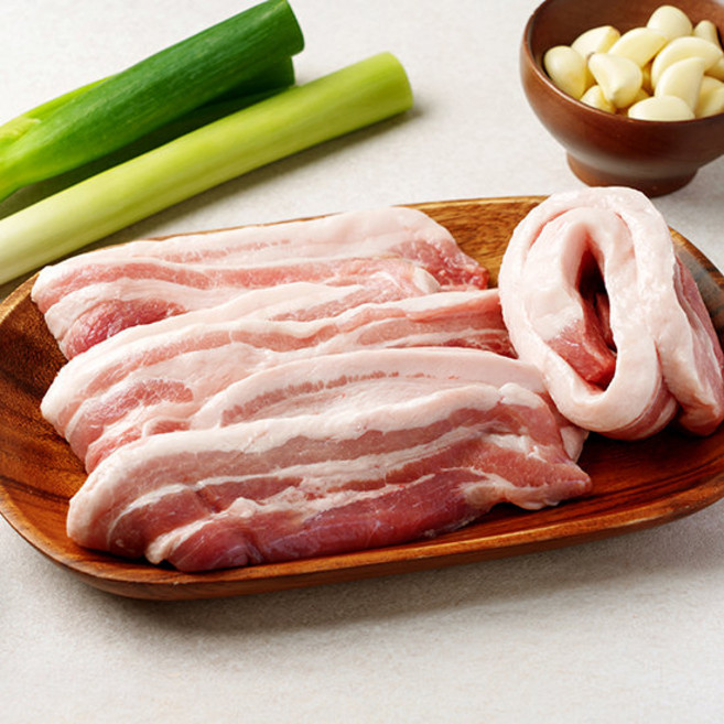 [전라도청년] 국내산 냉장 생 삼겹살 수육용 500g, 1개