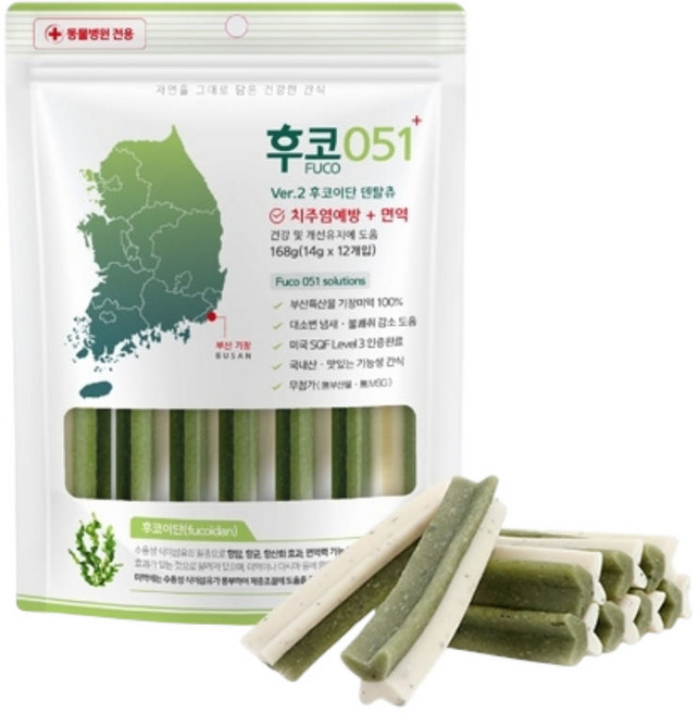 후코051 후코이단 덴탈츄 12P, 1개, 168g