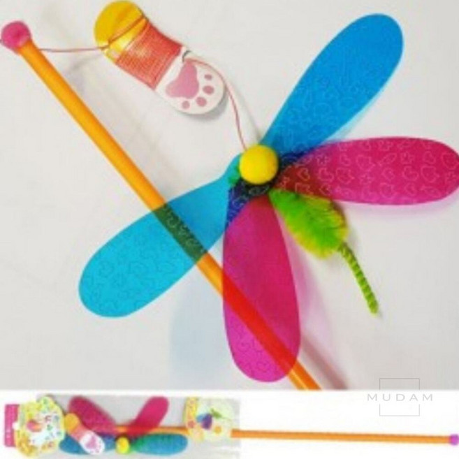 무담스토어 카샤카샤 붕붕 낚시대 벌 고양이스틱