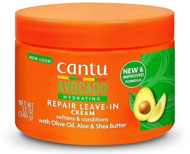 칸투 cantu 아보카도 하이드레이팅 리브인 크림 340g, 1개 - 쿠팡